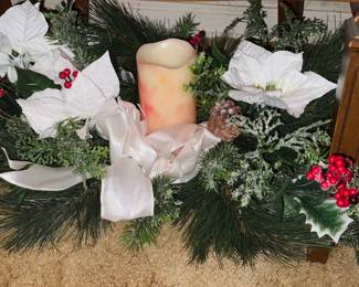Christmas Centerpiece Floral Decor