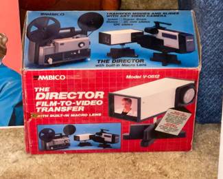 Vintage "The Director" Film-To-Video Transfer