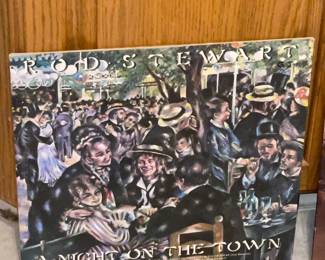 Vintage Rod Stewart Record Album