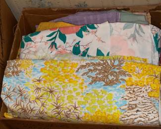 FABULOUS Vintage Patterned/Printed Fabric