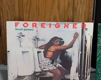 Vintage Foreigner Record Album