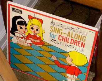 Vintage Children's Record Album