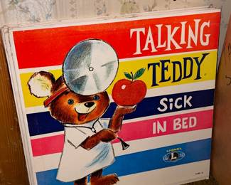 Vintage Children's Record Album From Lionel Trains