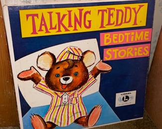 Vintage Children's Record Album From Lionel Trains