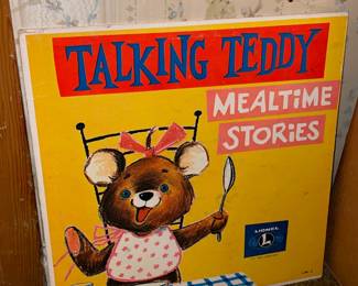 Vintage Children's Record Album From Lionel Trains