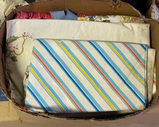 Vintage Outdoor Tablecloths