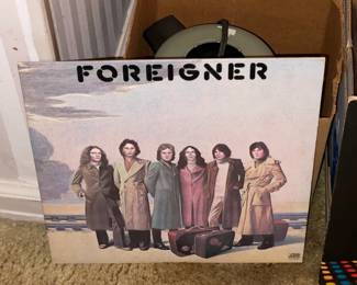 Vintage Foreigner Record Album