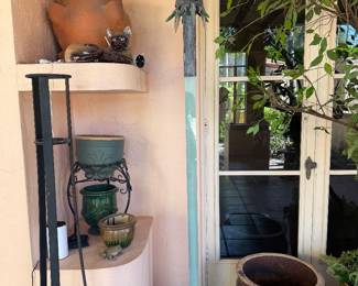 Glass & Metal Sculpture