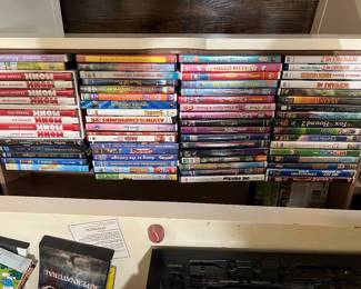 This is just a sampling of all the great DVDs that they have!