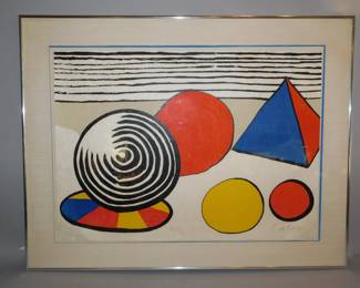 Alexander Calder lithograph