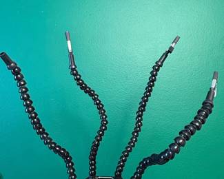 Helping Hand Third Hand Tool with Flexible Arms and Alligator Clips