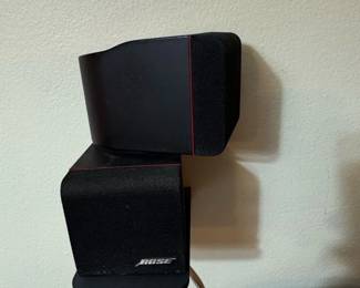 Bose Double Cube Redline Speakers