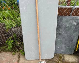 COSCO Folding Table and Floor Squeegee