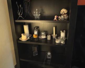 Black Wooden Bookshelf