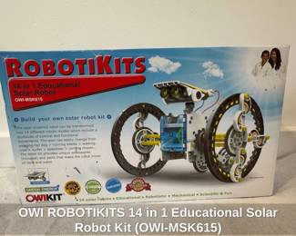 OWI ROBOTIKITS in Educational Solar Robot Kit OWIMSK