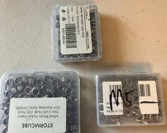 Stainless Steel Assorted Hex Lock Nuts and Washers
