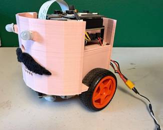 D Printed Raspberry Pi Robot