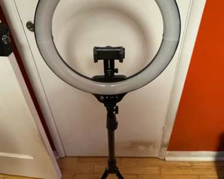 LED Ring Light with Tripod and Phone Holder