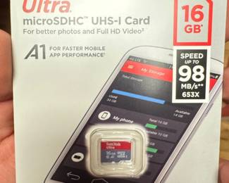 SanDisk Ultra GB microSDHC UHSI Card with Adapter