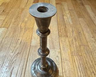 Vintage Pewter Candlestick