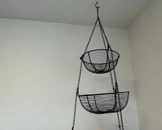 Tier Hanging Fruit Basket