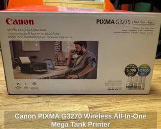 Canon PIXMA G Wireless AllInOne Mega Tank Printer