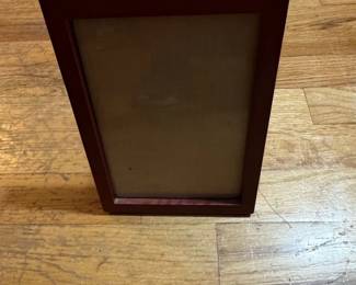 Maroon Wood Picture Frame
