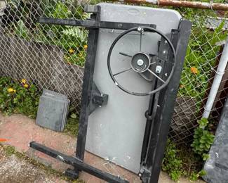 COSCO Folding Table with Metal Frame