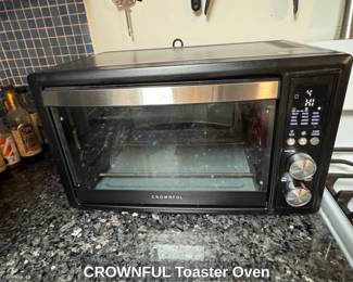 CROWNFUL Toaster Oven