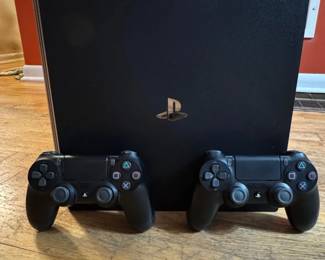 Sony PlayStation Pro PS Pro with Two Controllers