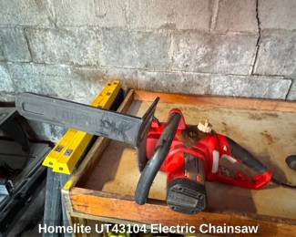 Homelite UT Electric Chainsaw