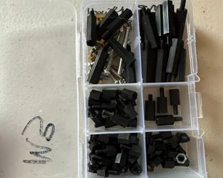 Assorted Computer Motherboard Standoffs and Screws Kit Nylon and Metal