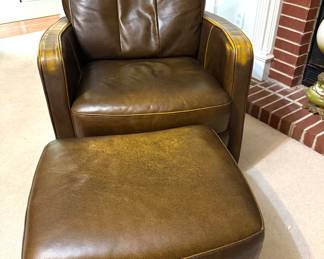 Chair and Ottoman 