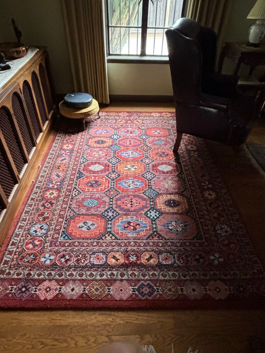 Antique Persian Serapi Carpet