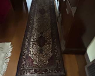 HandKnotted Wool Persian Runner Rug