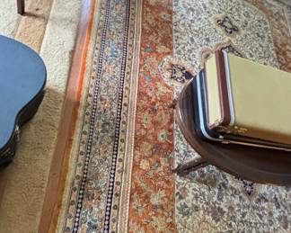 Antique Persian Kashan Rug