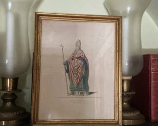 Archvque Archbishop Print by M. de Sceret