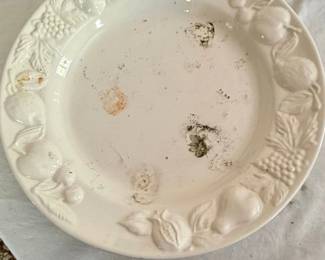 Antica Fornace Trader Joes Fruit Embossed Plate