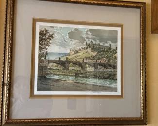 Wrzburg Residence and Main Bridge by J. H. Eichler