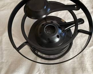 Vintage Fondue Set with Burner