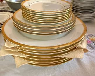 Oxford Bone China Bennington Pattern Dinnerware Set
