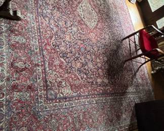 Vintage Persian Kerman Rug