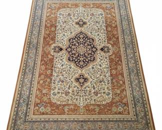 Antique Persian Kashan Rug