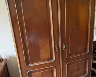 Vintage Ethan Allen Armoire Wardrobe