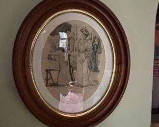 Antique French Fashion Print: La Mode Illustrée