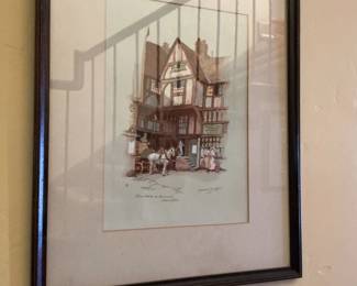 Anne Croft The Hare  Hounds Print