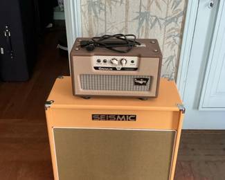 Tone King Gremlin x Combo Amplifier and Seismic Audio Cabinet