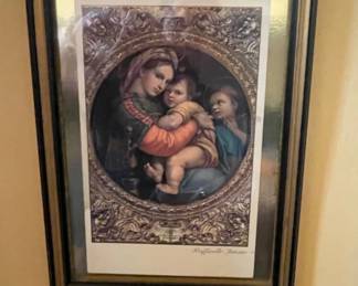 Madonna della Seggiola Madonna of the Chair after Raphael