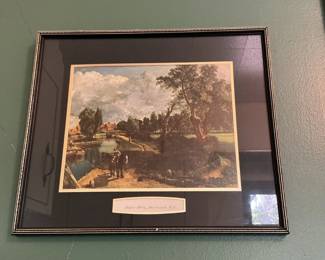 The Stratford Mill by John Constable, R.A. Print