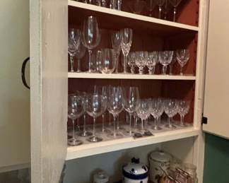 Assorted Crystal and Glassware Set